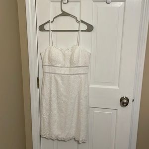 Brand NWT Lilly Pulitzer white shift dress